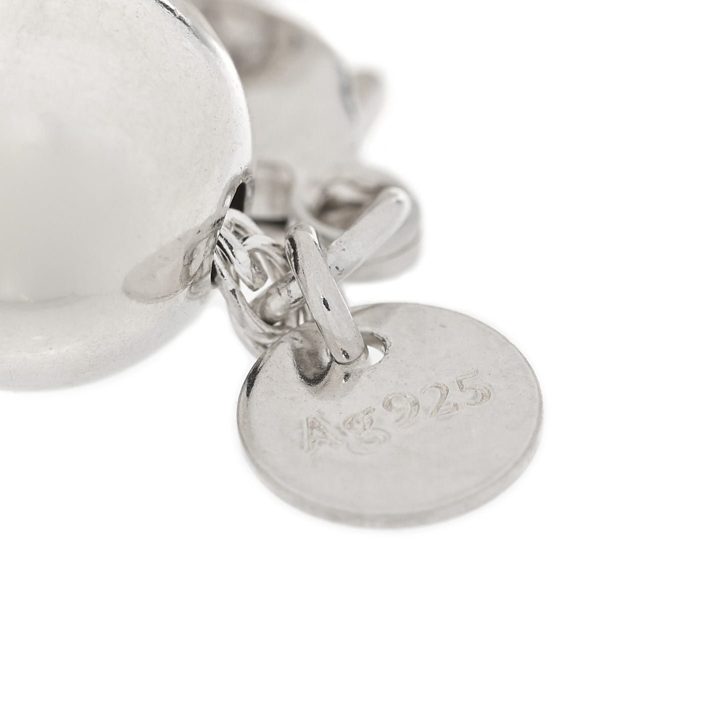 Sterling Silver 10mm HardWear Ball Bracelet