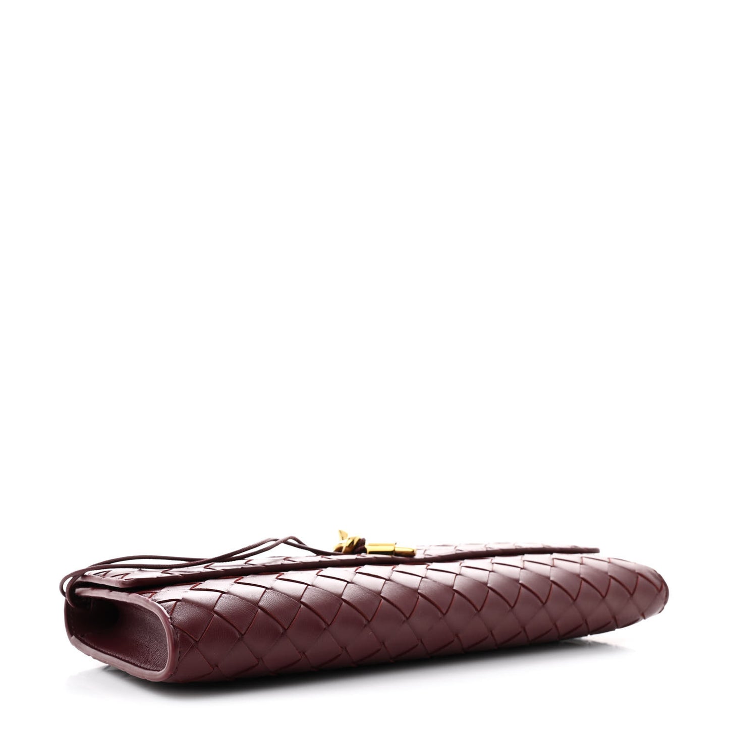 Nappa Intrecciato Long Andiamo Top Handle Clutch Barolo