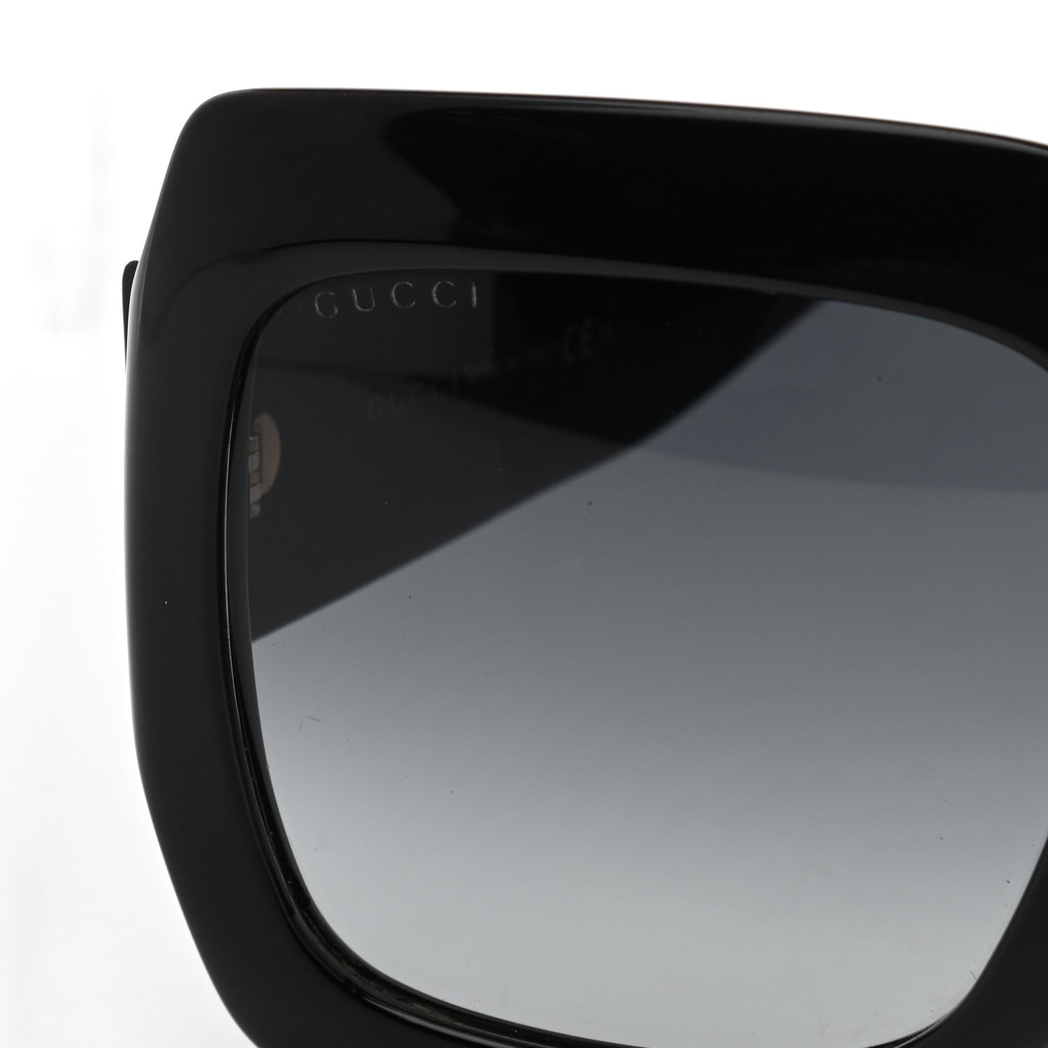 Gucci Acetate Square Frame Sunglasses GG3814S Black 7 of 7