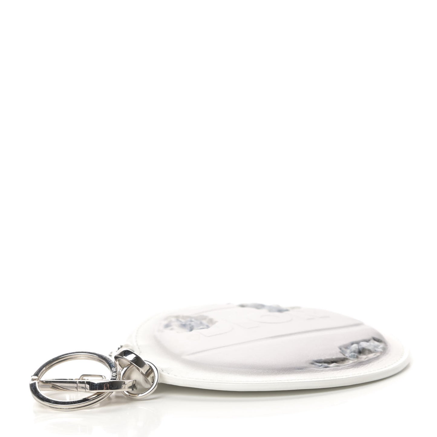 X DANIEL ARSHAM Calfskin Coin Purse White