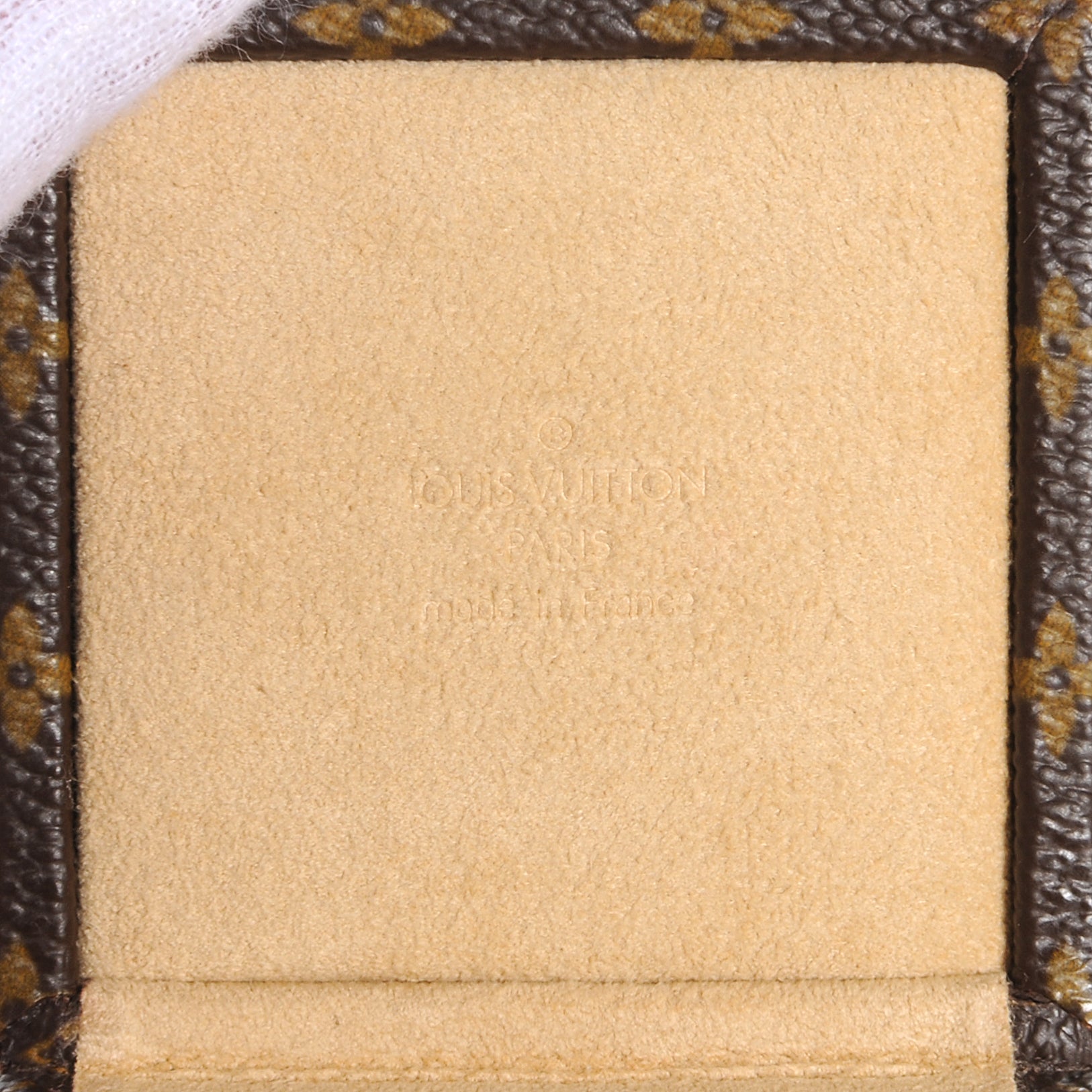 Louis Vuitton Monogram Ring Box Mini Trunk Case 4 of 5