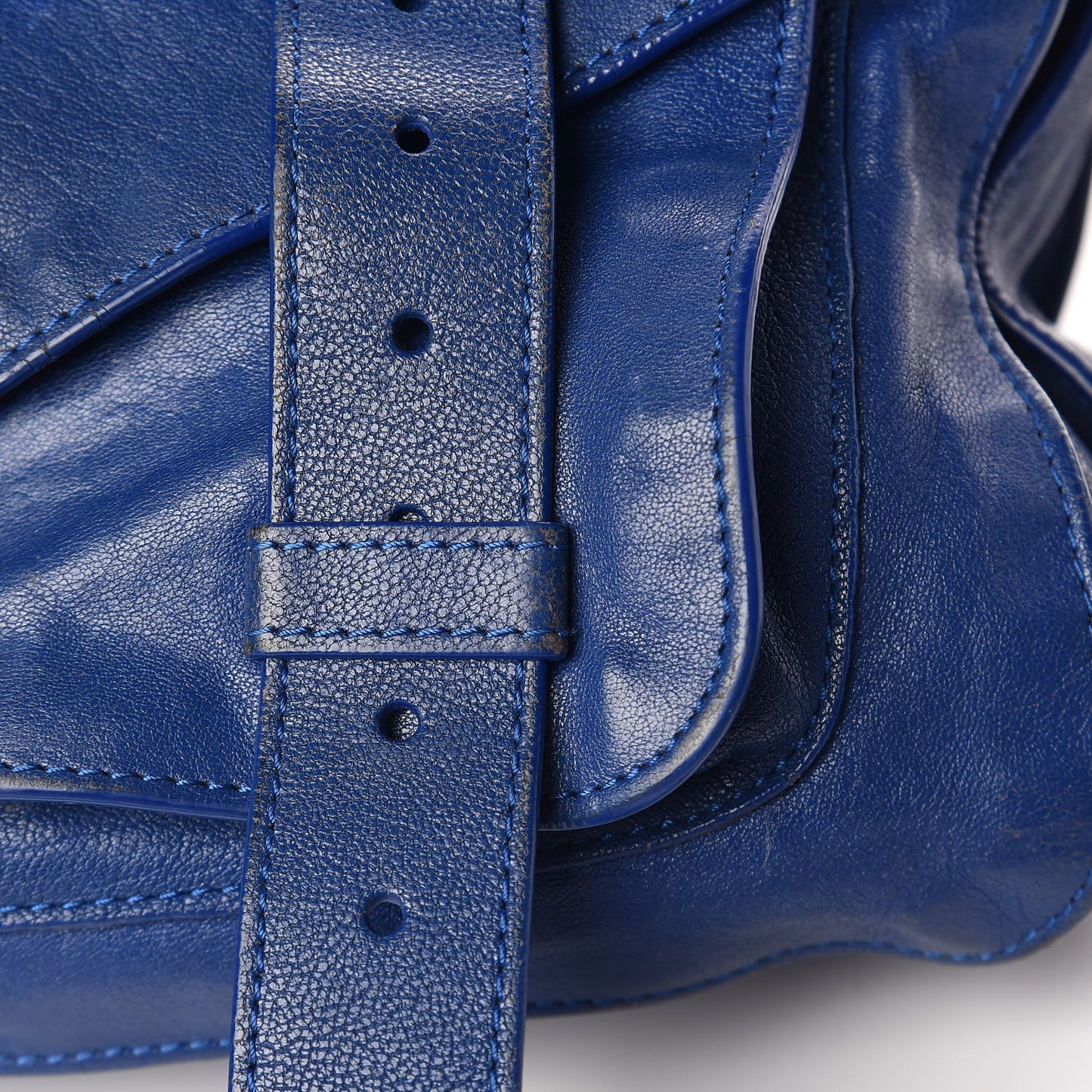 Lambskin Medium PS1 Satchel Royal Blue