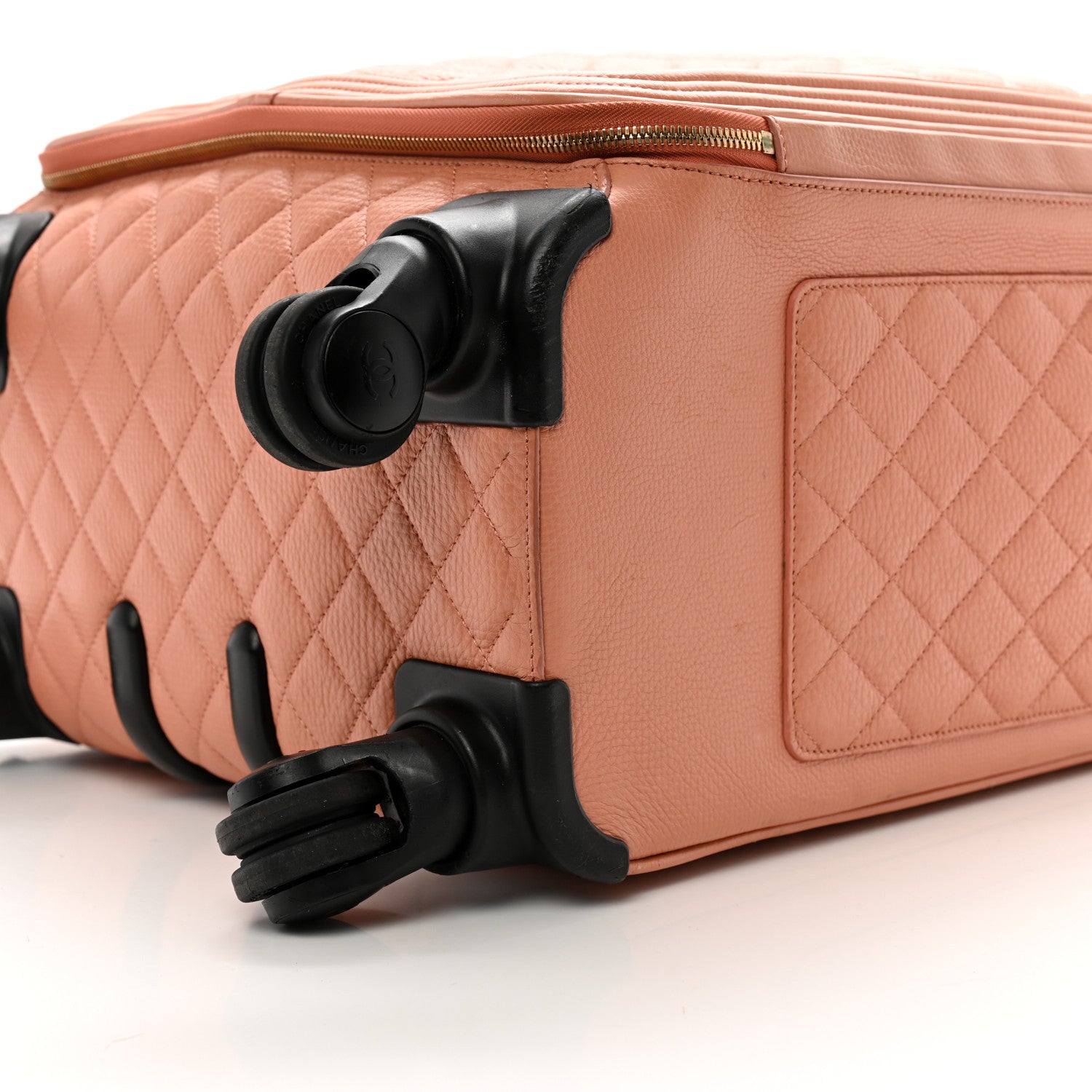 Chanel Calfskin Quilted Coco Case Trolley Pink 8 of 13