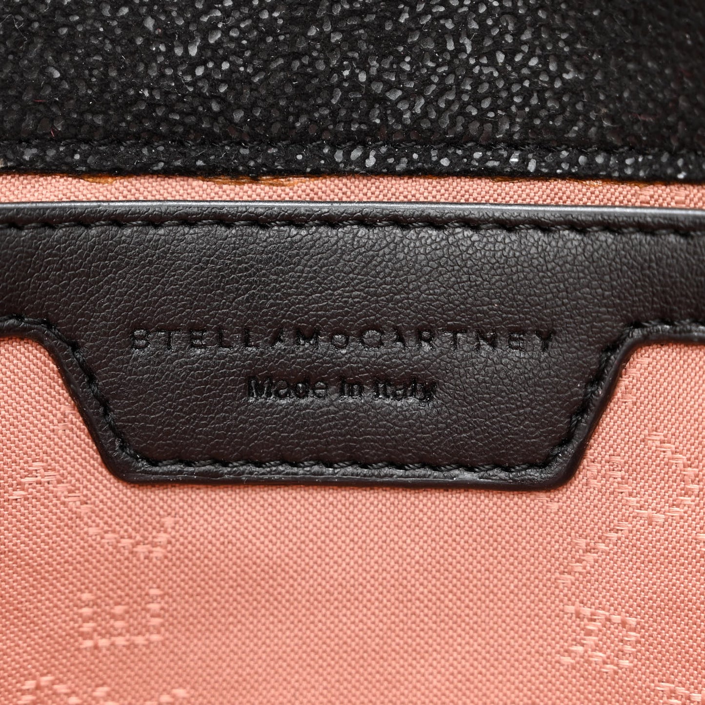 Shaggy Deer Mini Falabella Crossbody Bag Black