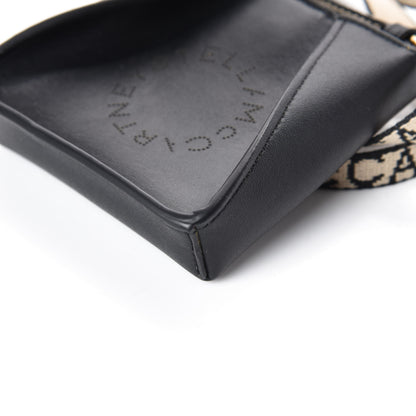Stella McCartney Eco Alter Nappa Perforated Logo Micro Crossbody Bag Black 8 of 8