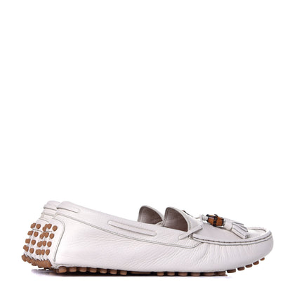 Gucci Calfskin Womens Loafers 41 White 4 of 10