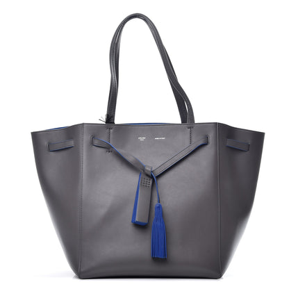 Celine Calfskin Small Belt Cabas Phantom Light Anthracite 1 of 7