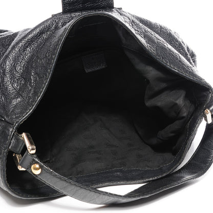 Gucci Guccissima New Ladies Web Large Hobo Black 5 of 7