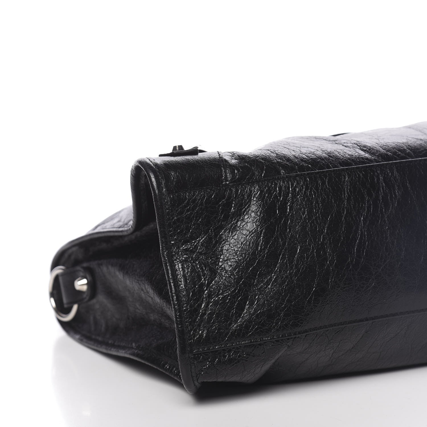 Balenciaga Agneau Classic Silver Hardware City Black 8 of 10