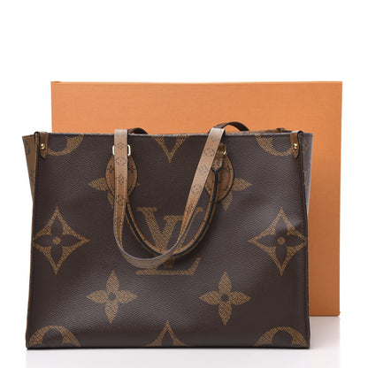 Louis Vuitton Reverse Monogram Giant Onthego MM 13 of 14