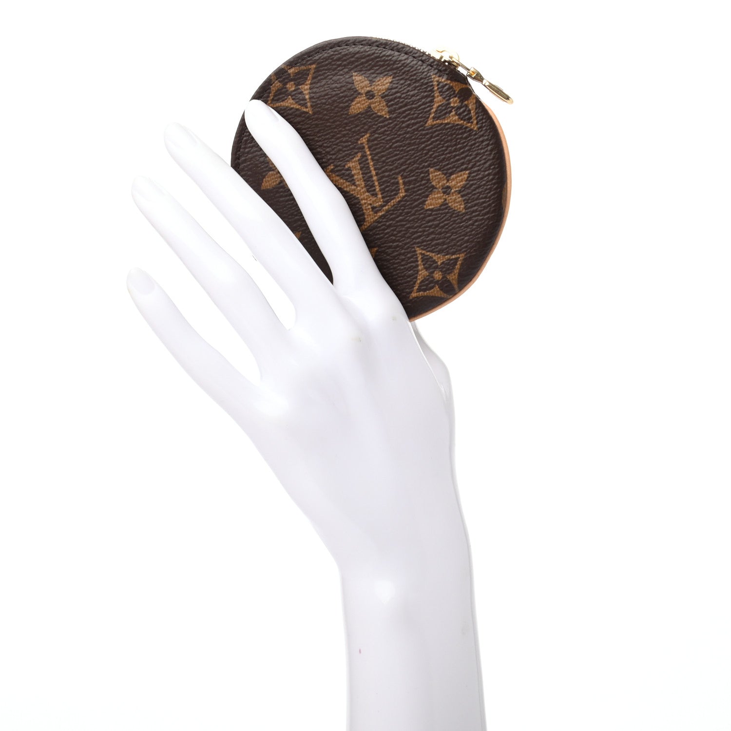 Louis Vuitton Monogram Round Coin Purse 2 of 7