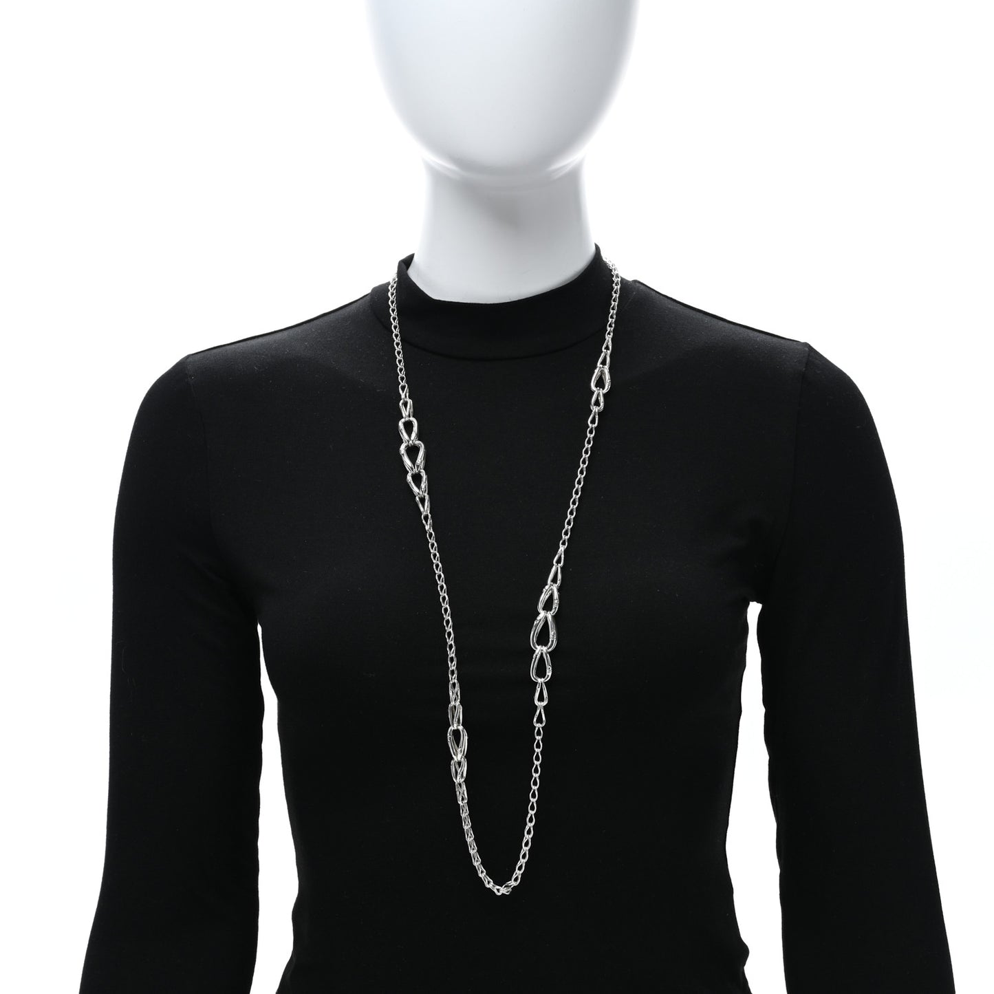 JOHN HARDY Sterling Silver Bamboo Link Chain Necklace