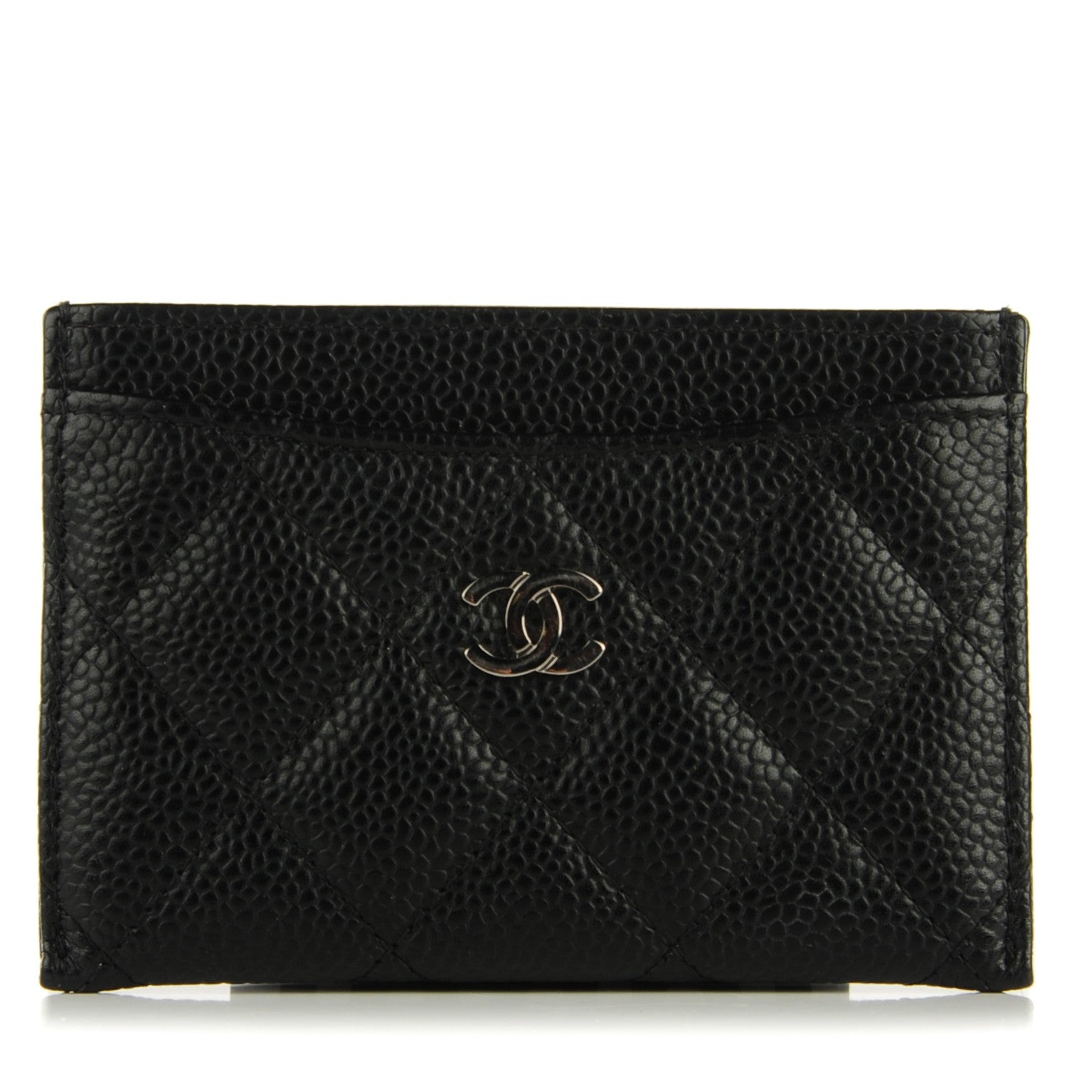 Chanel Caviar Quilted Card Holder Black 1 of 8
