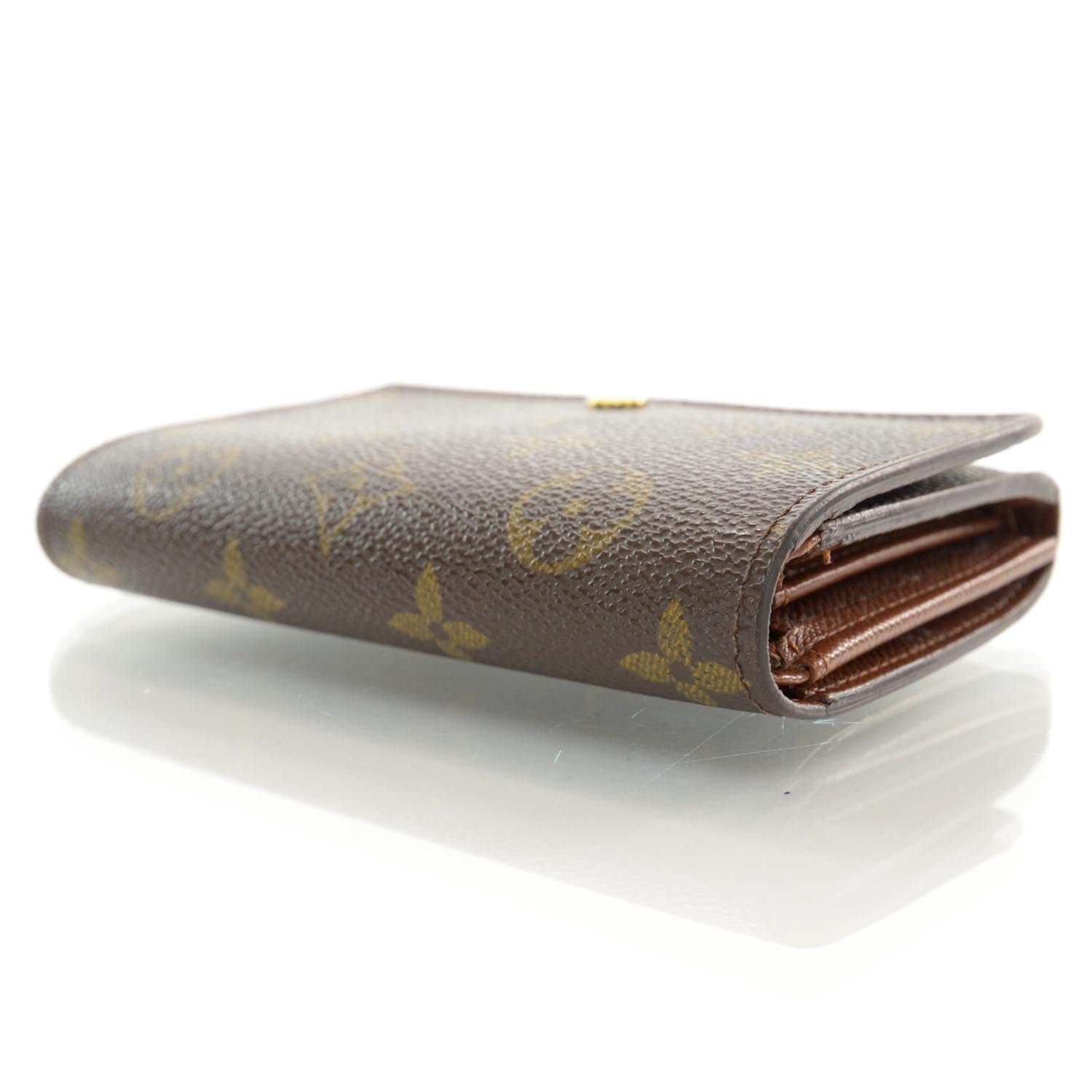 Louis Vuitton Monogram Porte-Monnaie Tresor Wallet 3 of 7