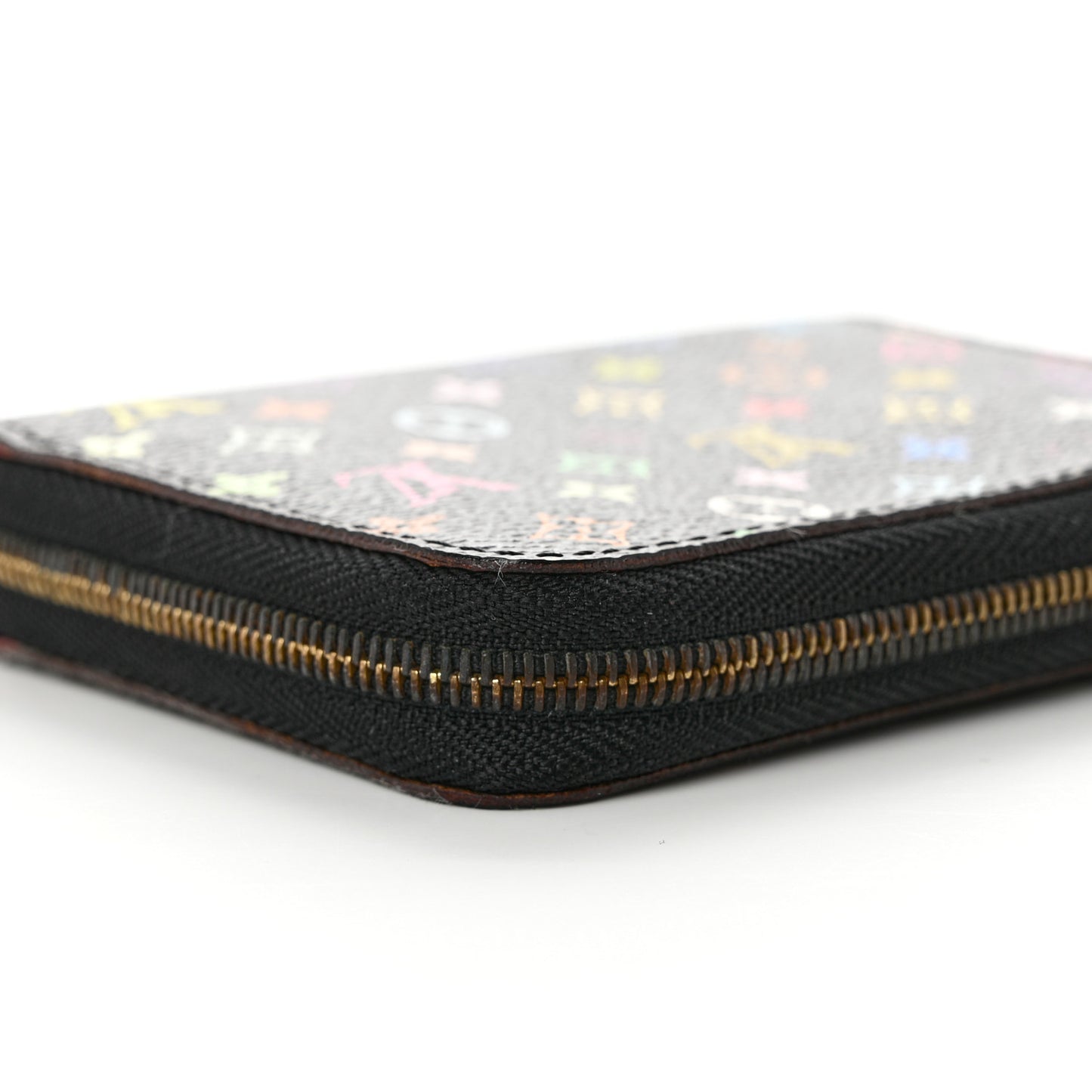 Monogram Multicolor Zippy Coin Purse Black Grenade