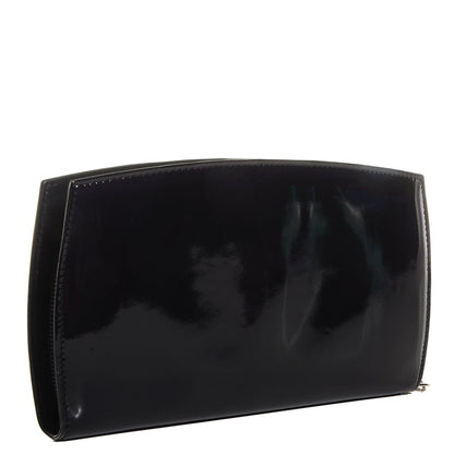 Chanel Patent Trousse Maquil Wallet Black 3 of 9