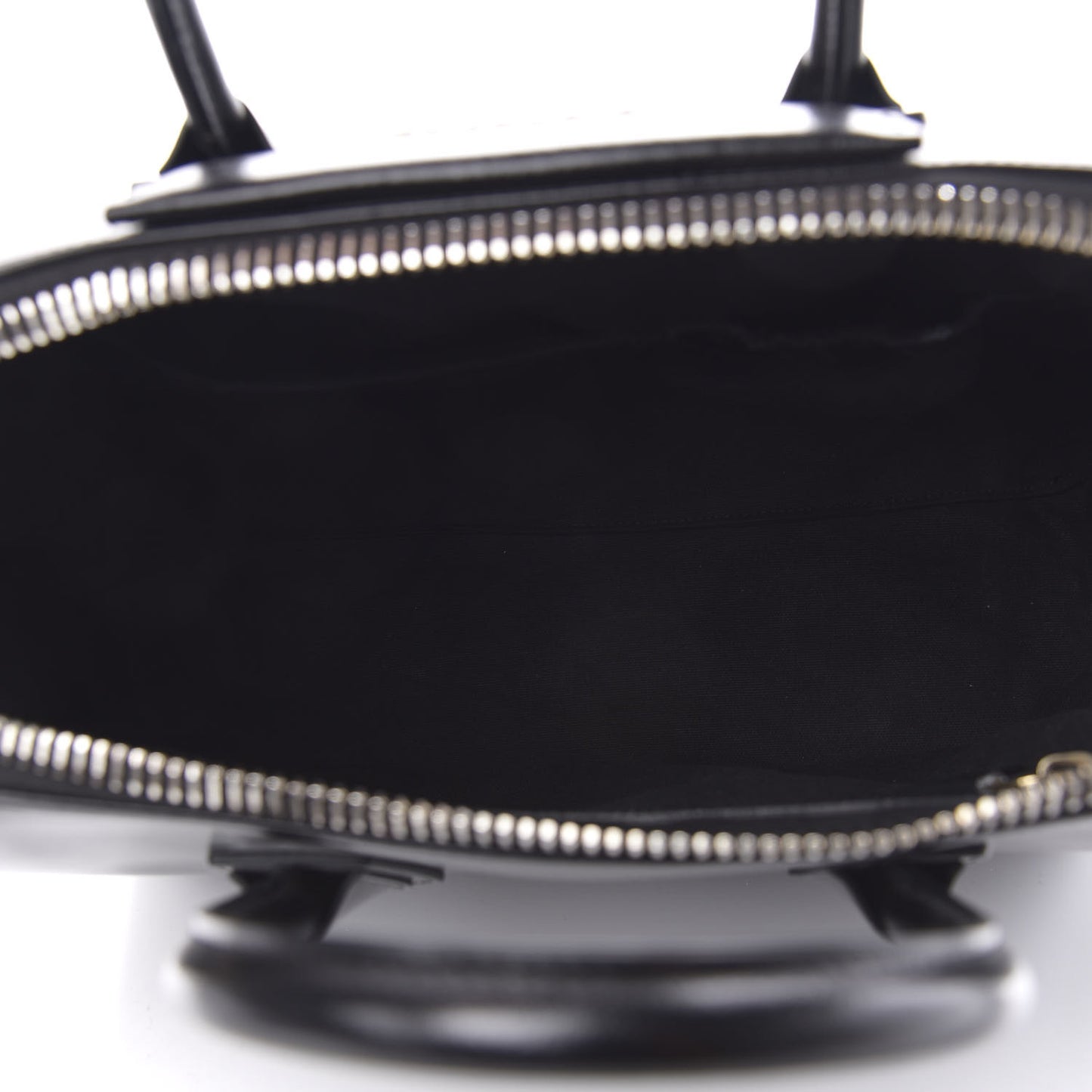 Shiny Lord Calfskin Medium Antigona Black
