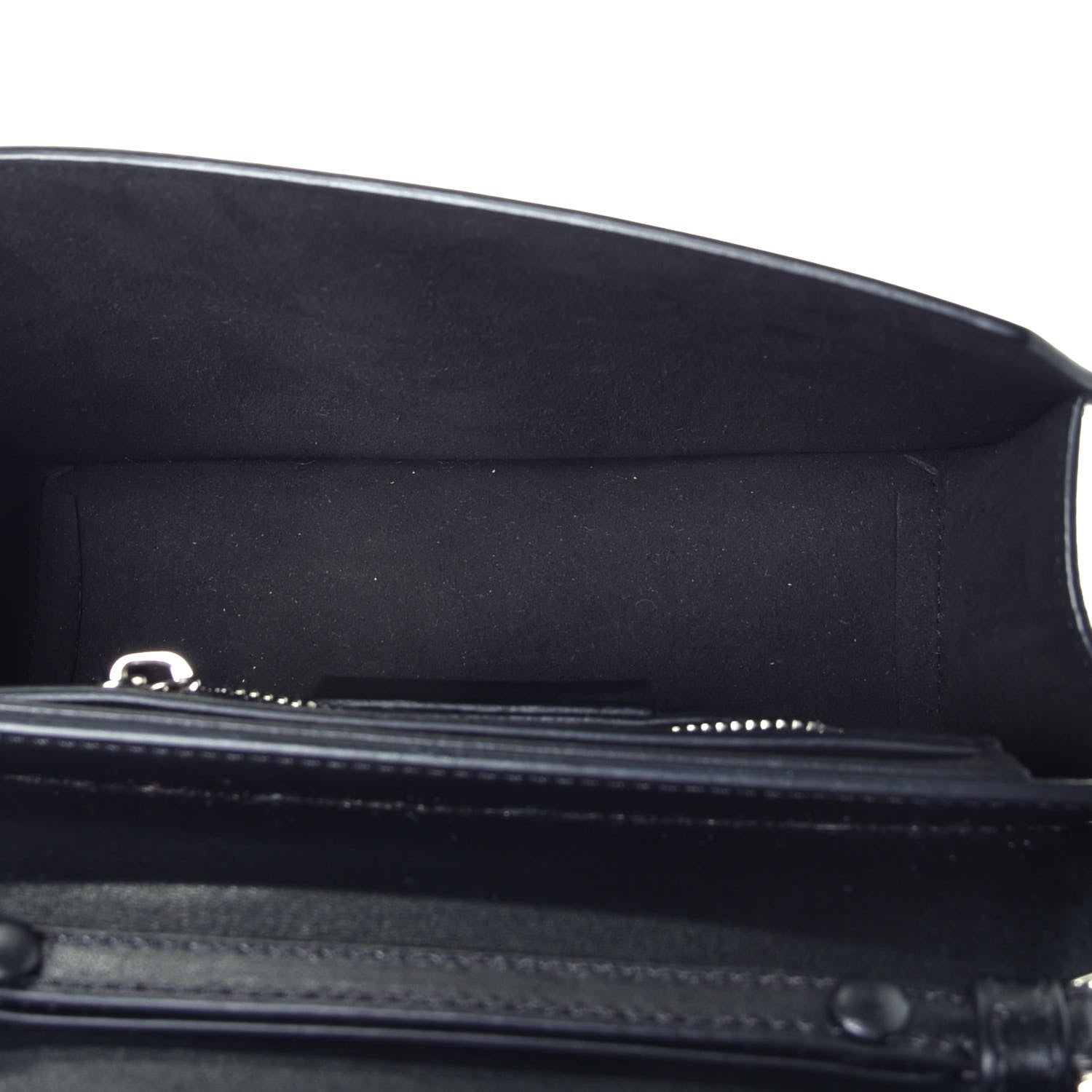Givenchy Calfskin Bow Cut Chain Wallet Black 5 of 9