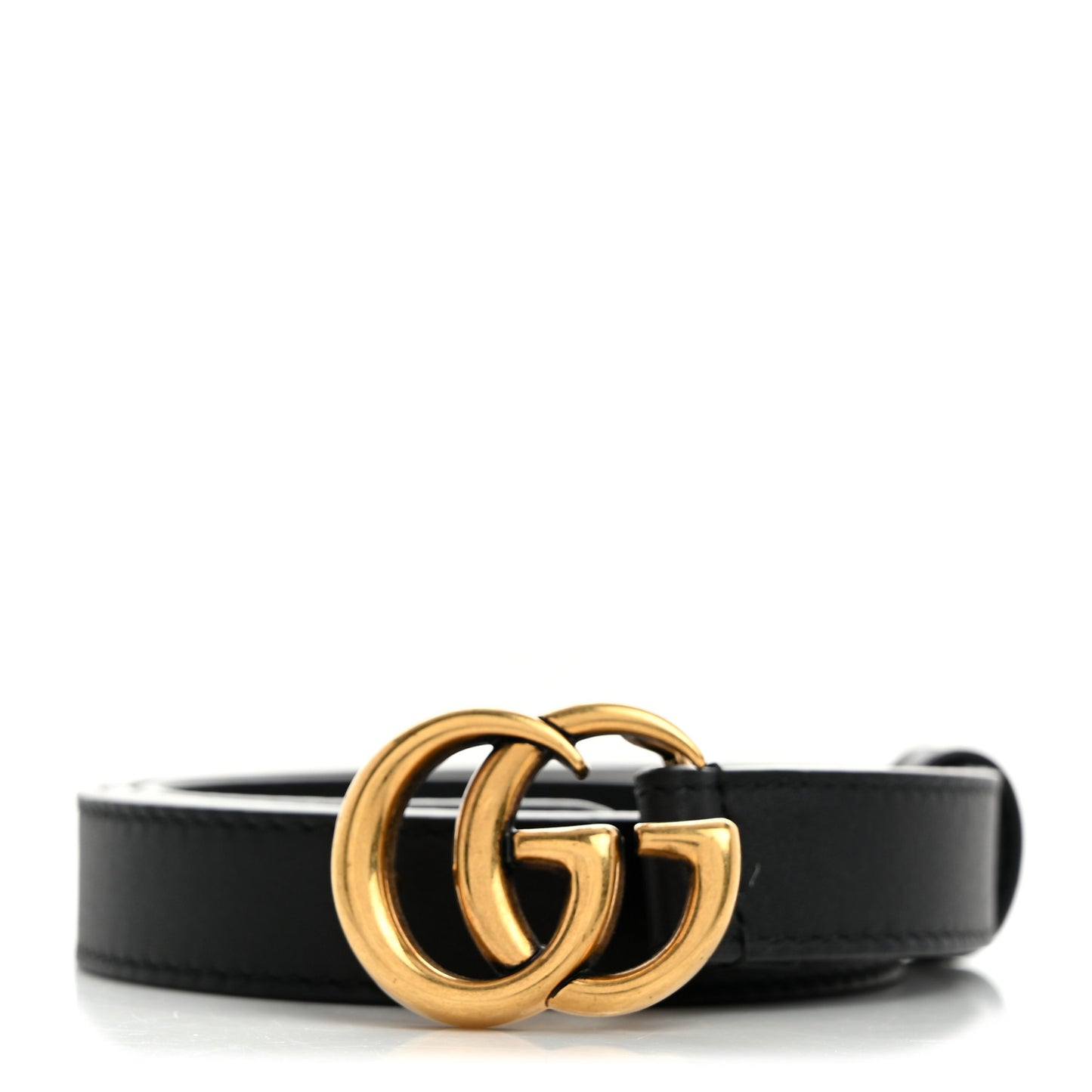 Calfskin Double G 20mm Belt 70 28 Black