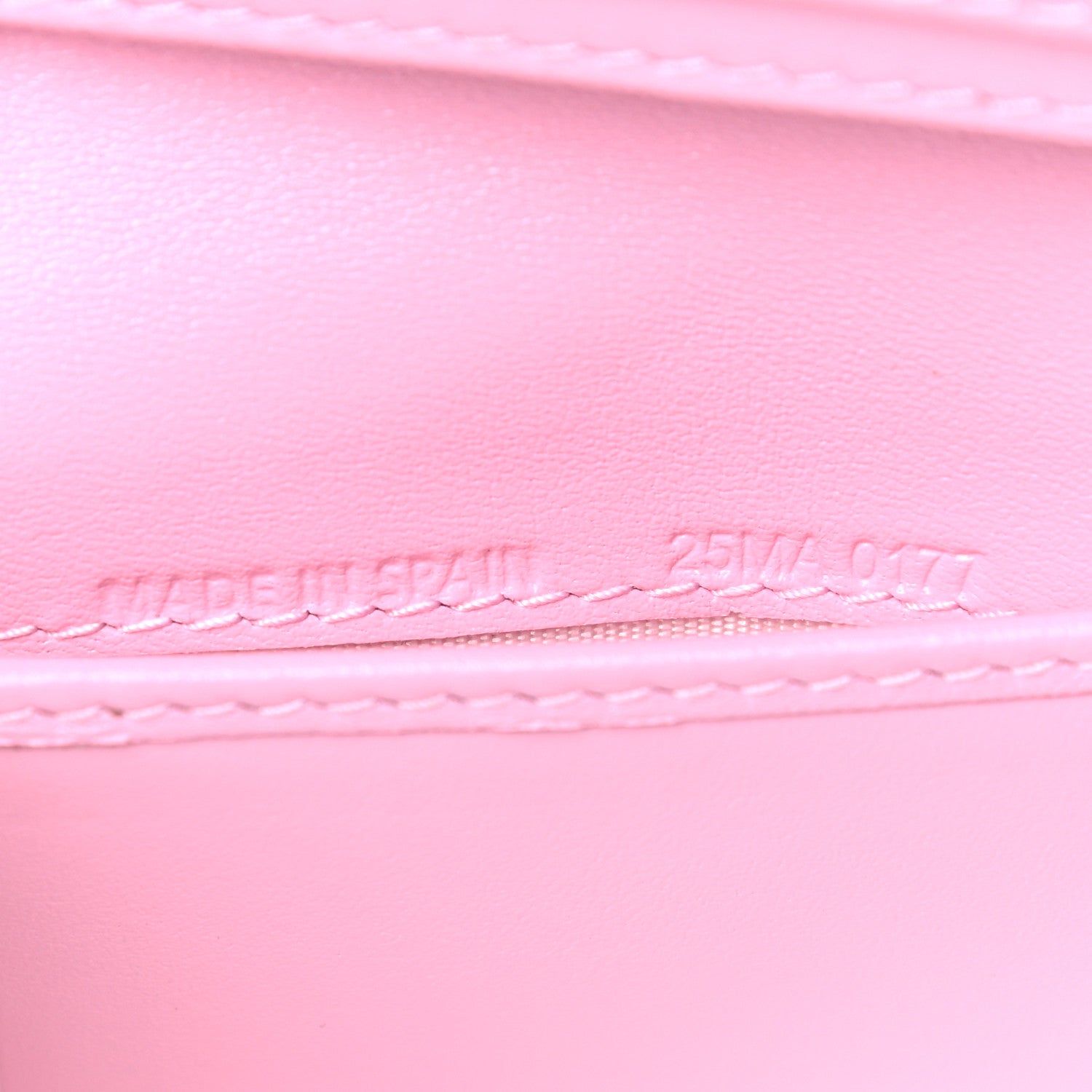 Christian Dior Lambskin Cannage Bi-Color Small Lady Dior Flap Card Holder Black Pink 7 of 11