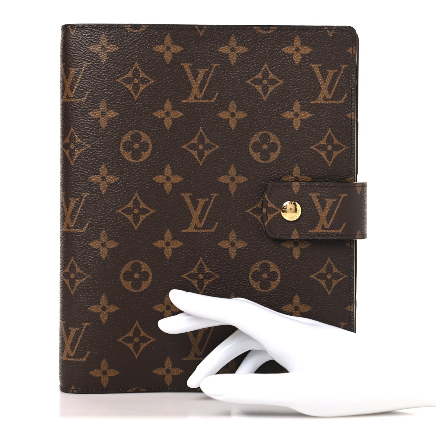 Monogram Large Ring Agenda Cover