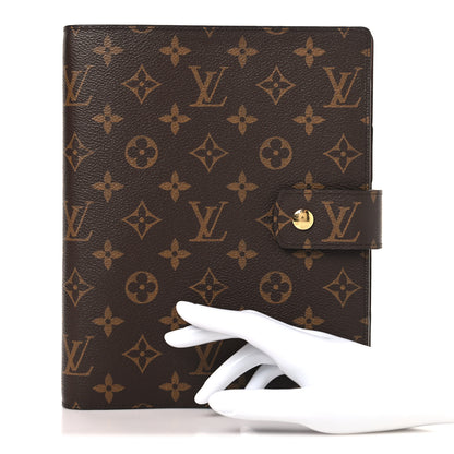 Louis Vuitton Monogram Large Ring Agenda Cover 2 of 7