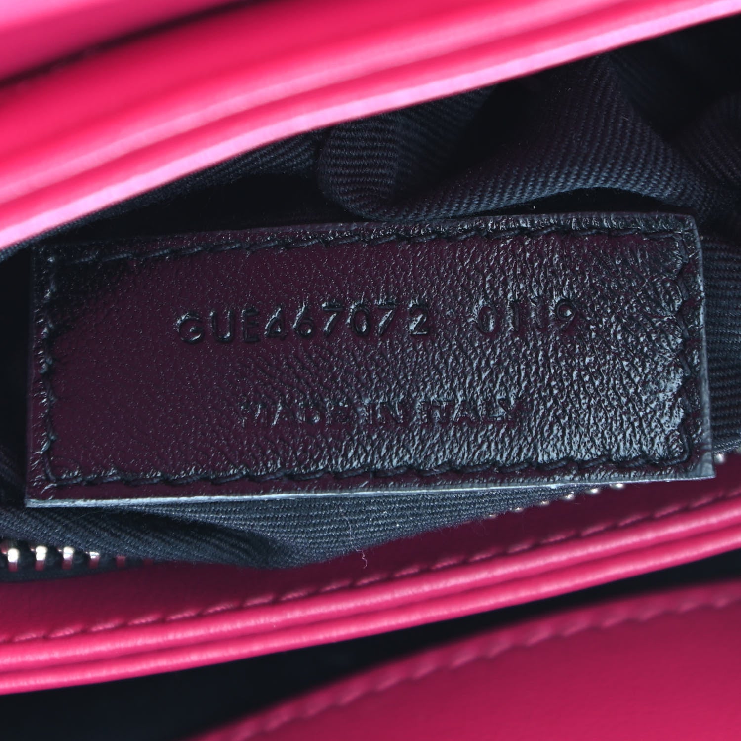 Saint Laurent Calfskin Y Quilted Monogram Toy Loulou Crossbody Bag Freesia 7 of 9