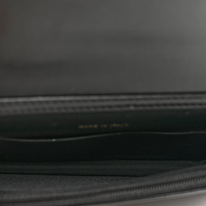 Chanel Caviar Quilted Boy Clutch With Chain Black 4 of 7