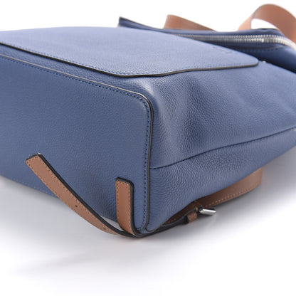 Loewe Calfskin Goya Backpack Varsity Blue Tan 6 of 8