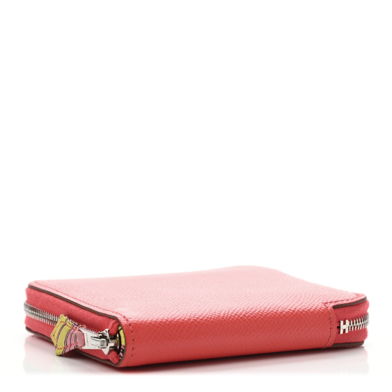 Hermes Epsom Silk'in Compact Wallet Rose Jaipur 3 of 4