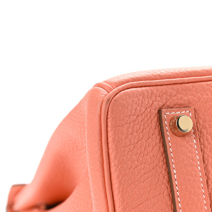 Hermes Taurillon Clemence Birkin 35 Crevette 11 of 14