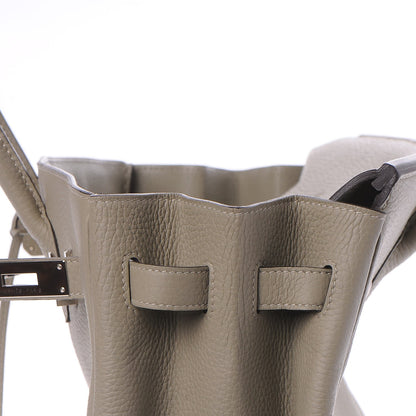 Hermes Taurillon Clemence Birkin 35 Sauge 19 of 32