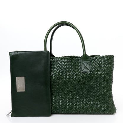 Bottega Veneta Chevre Intrecciato Medium Cabat Bottle 3 of 12