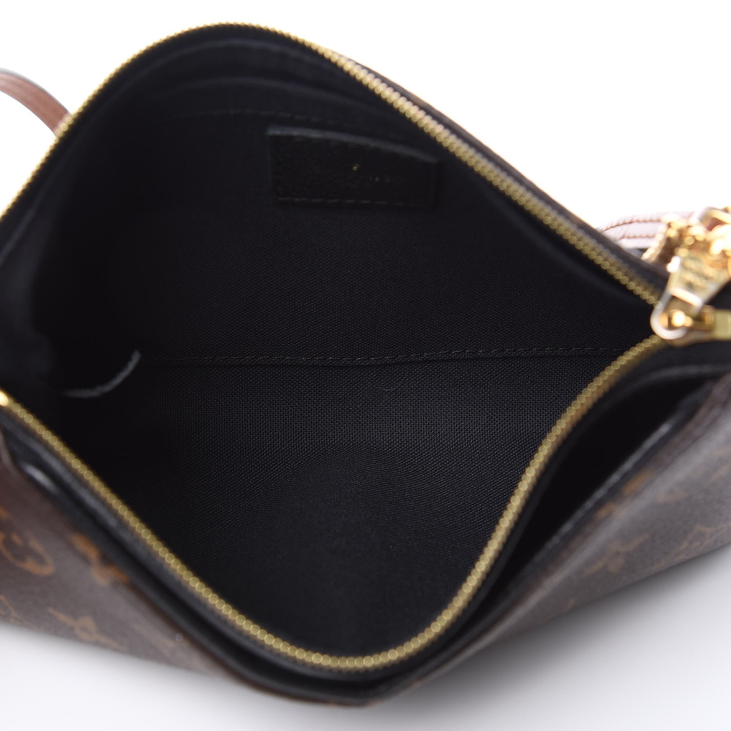 Louis Vuitton Monogram Pallas Clutch Black 5 of 13