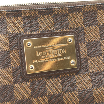 Louis Vuitton Damier Ebene Eva Clutch 6 of 9