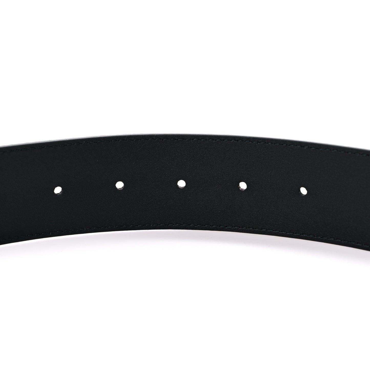 Textured Calfskin Double G 40mm Belt 85 34 Black