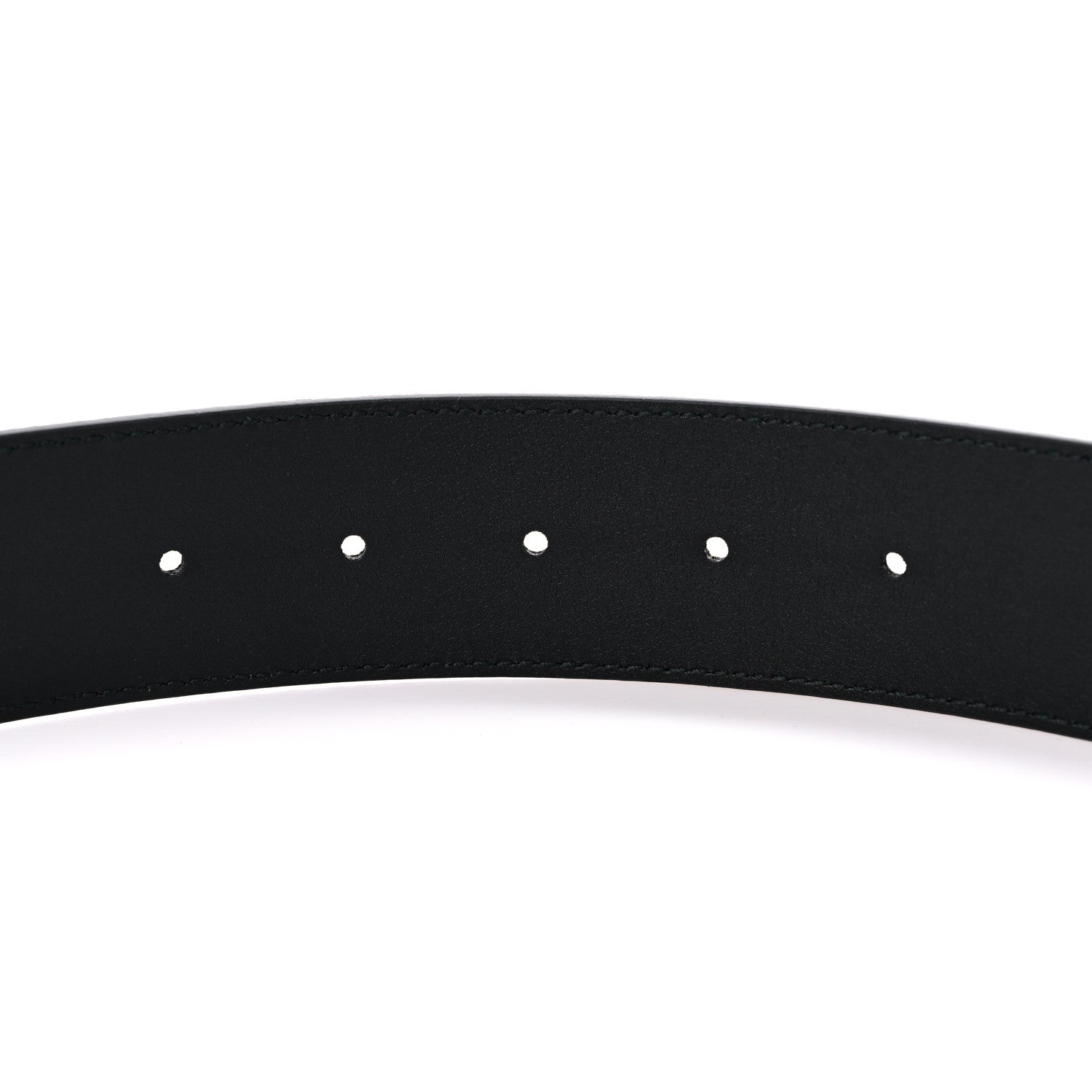 Gucci Textured Calfskin Double G 40mm Belt 85 34 Black 4 of 5