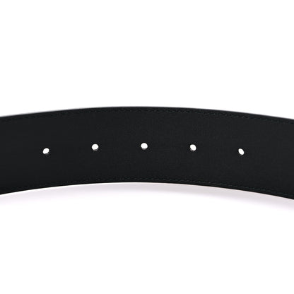 Gucci Textured Calfskin Double G 40mm Belt 85 34 Black 4 of 5