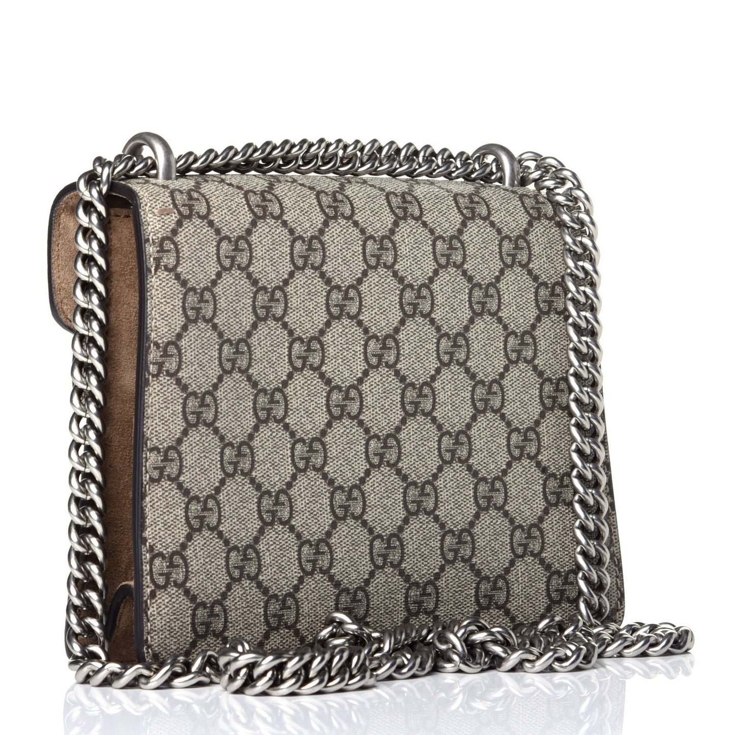 GG Supreme Monogram Mini Dionysus Shoulder Bag Taupe