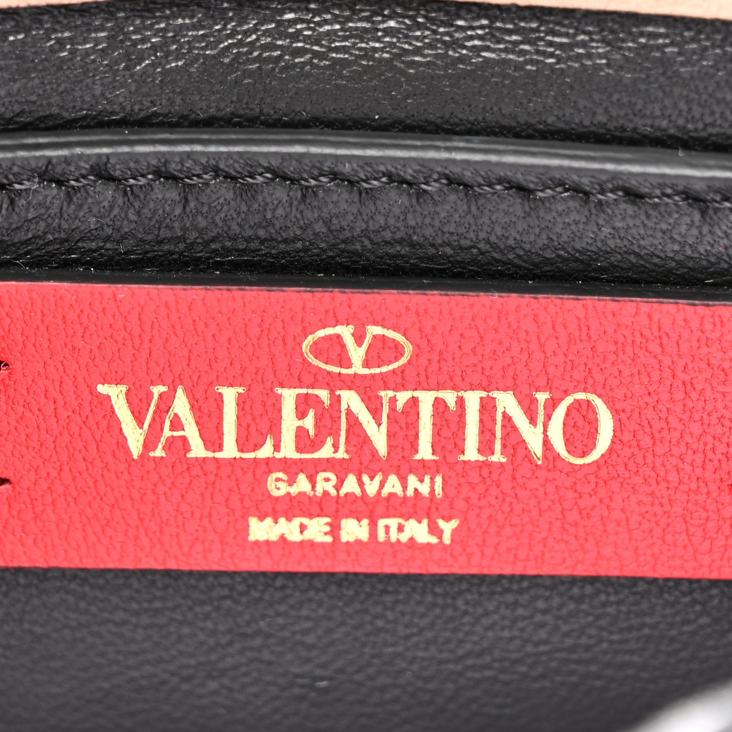 Calfskin Crystal Supervee Clutch Rose Cannelle