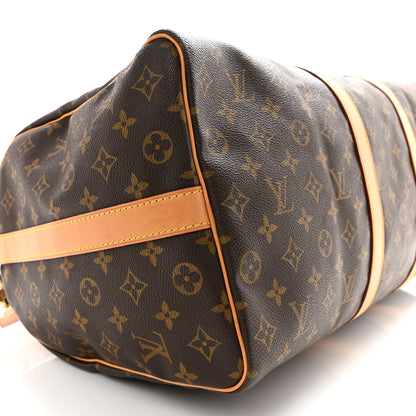 Louis Vuitton Monogram Keepall Bandouliere 50 8 of 12