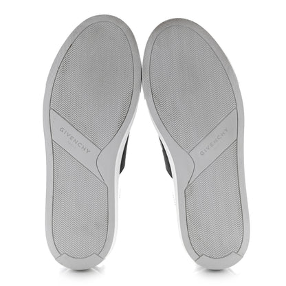 Givenchy Calfskin Band Logo Womens Urban Street Sneakers 36.5 Silvery 5 of 10