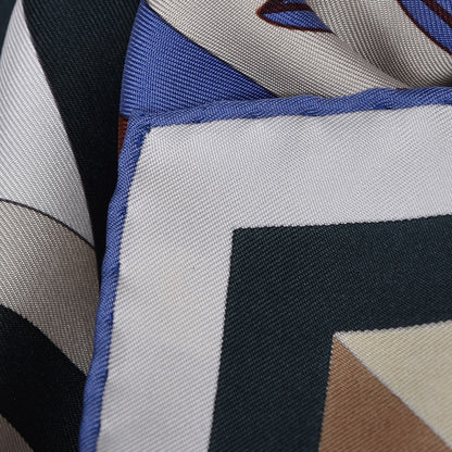 Hermes Silk Les Jeux d'Scarf 90 8 of 8