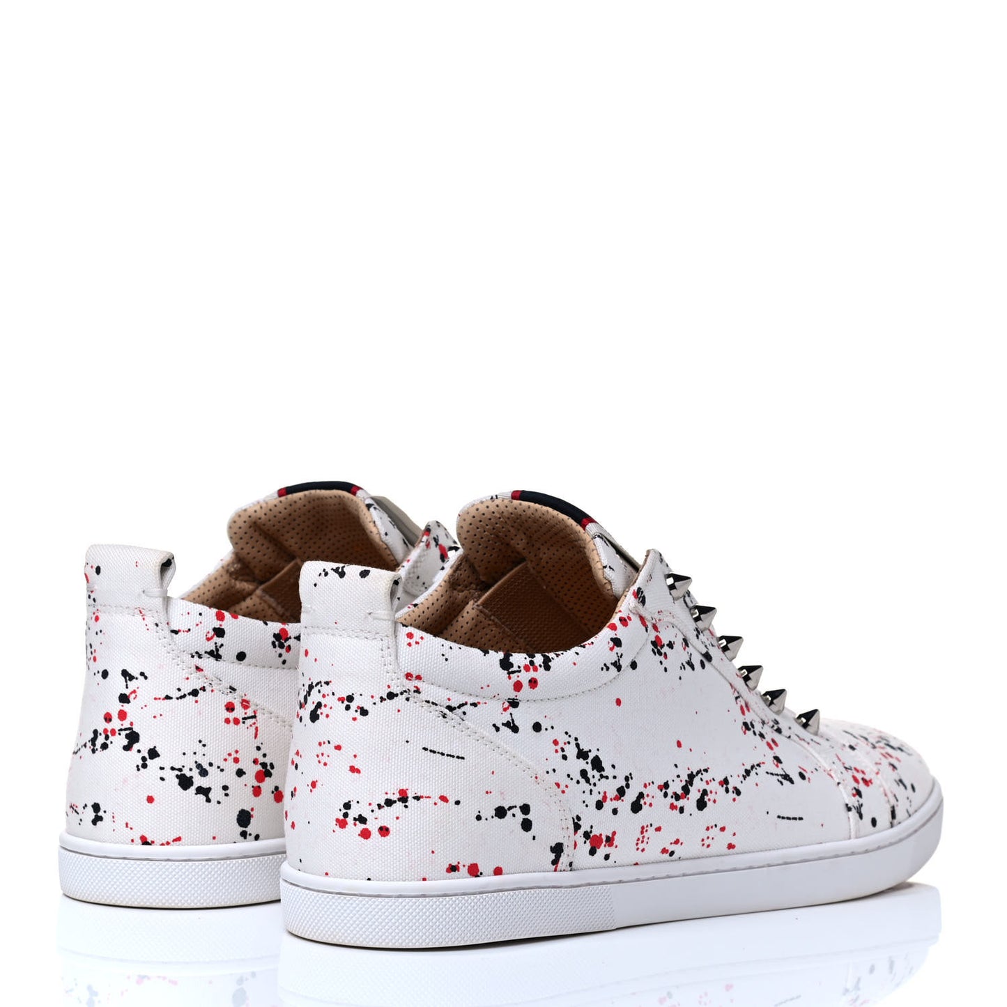 Toile Splash Mens F.A.V Fique A Vontade Flat Sneakers 41.5 White