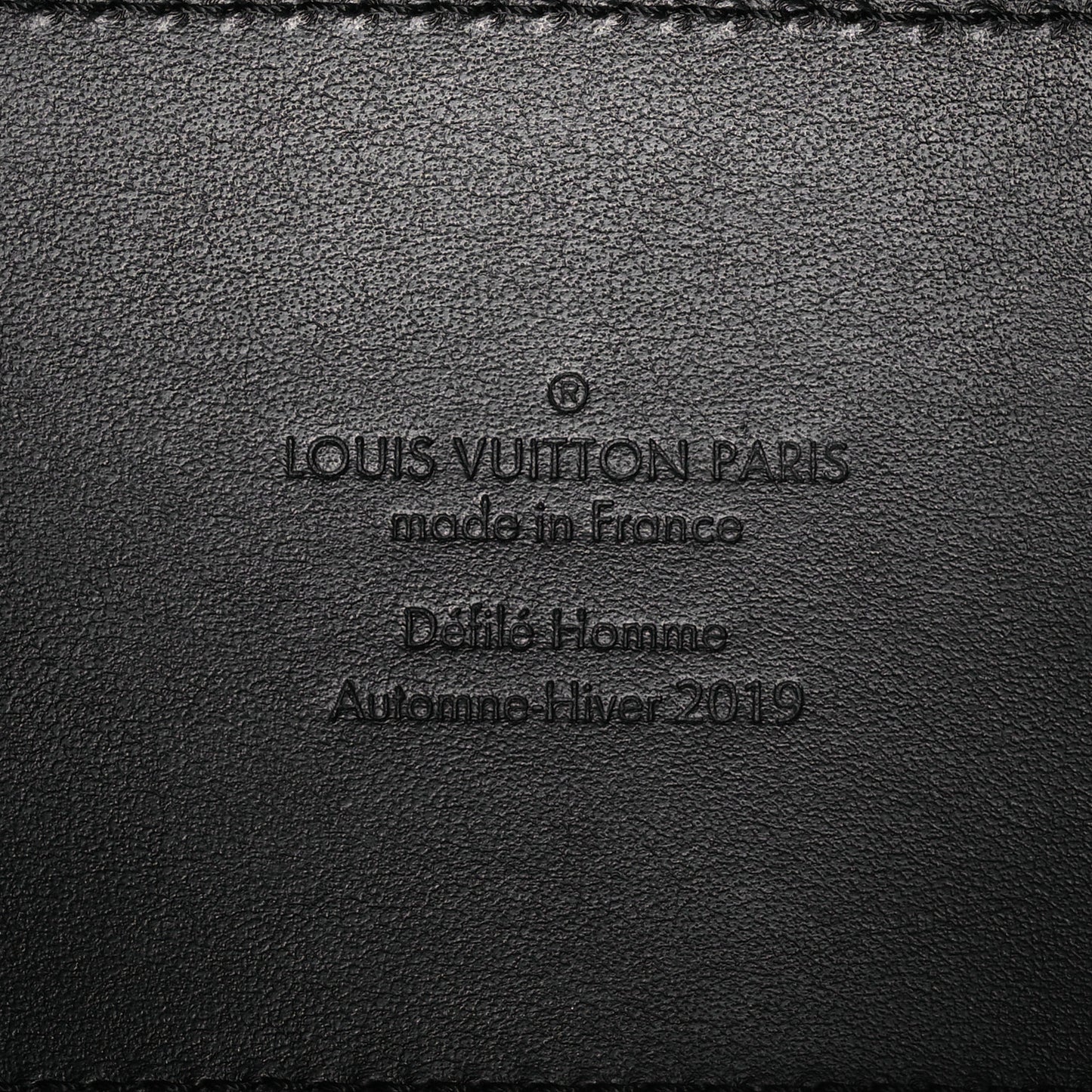 Monogram See Through Soft Trunk Black