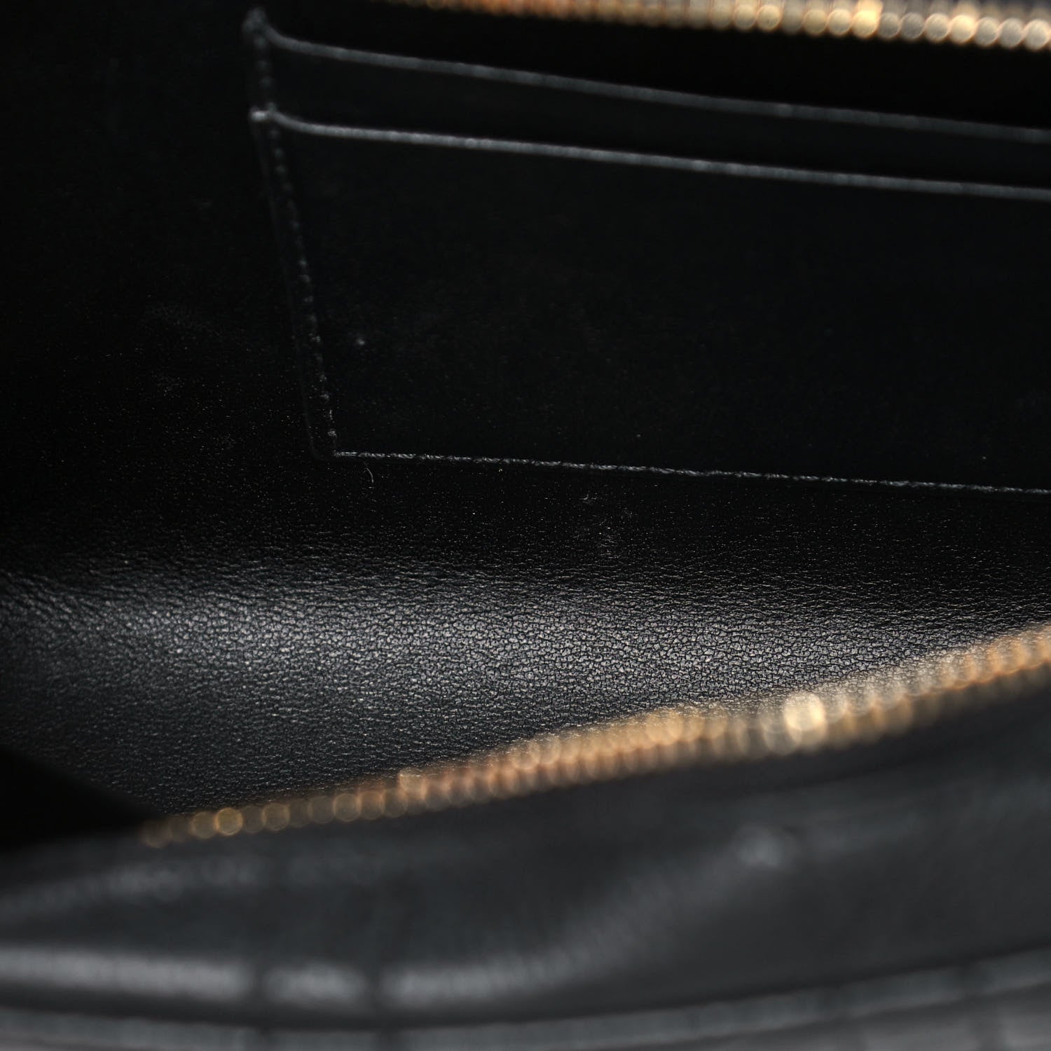 Christian Dior Supple Calfskin Caro Double Pouch Black 12 of 13