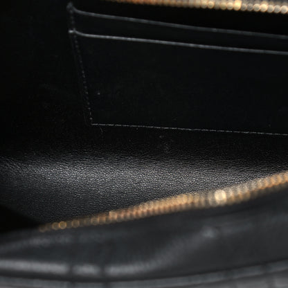 Christian Dior Supple Calfskin Caro Double Pouch Black 12 of 13