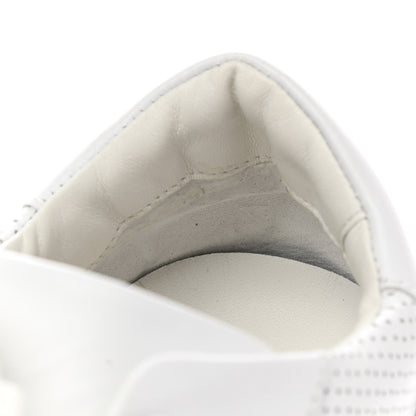 Hermes Calfskin Perforated Day Sneakers 36 White 10 of 12