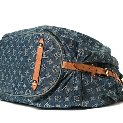 Louis Vuitton Denim Mahina XL Blue 9 of 21