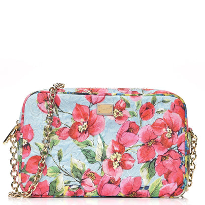 Dolce & Gabbana Brocade Floral Glam Crossbody Camera Bag Multicolor 1 of 7
